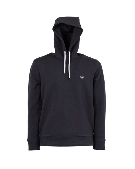 Shop EMPORIO ARMANI  Felpa: Emporio Armani felpa in cotone.
Cappuccio con coulisse.
Logo.
Maniche lunghe.
Fondo e polsini elasticizzati.
Vestibilità regolare.
Composizione: 76% cotone 19% poliestere 6% elastan.
Made in Cambogia.. 8N1MD0 1JHSZ-0920